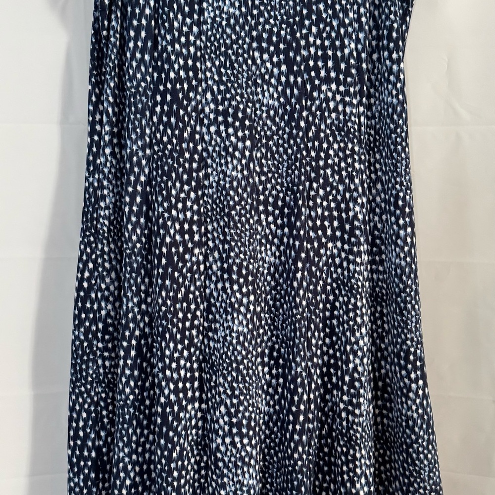 Perceptions New York Dress Womens 12 All Over Print Sleeveless A-Line Stretch